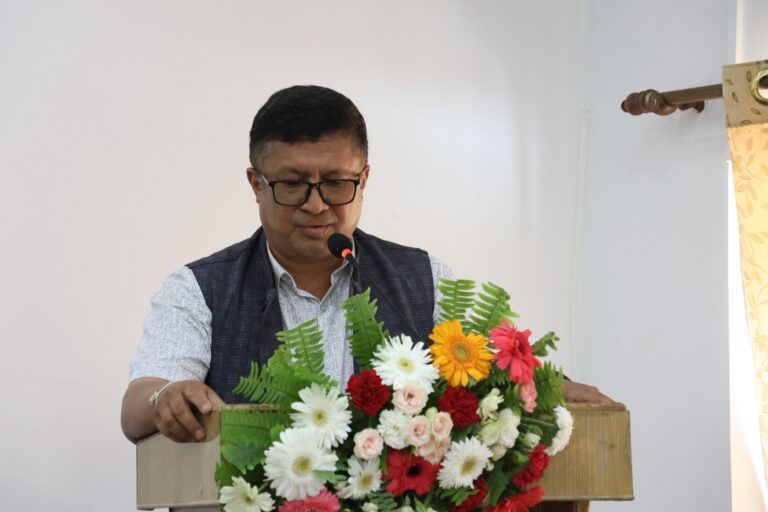 आन्तरिक रोजगार प्र्बर्धन संचालन का लागी digital career plateform को समुद्घाटन  कार्यक्रम मा महानगरपालिका ०६ का वडा अध्क्ष्य रुपेन्द्र राज शाक्य