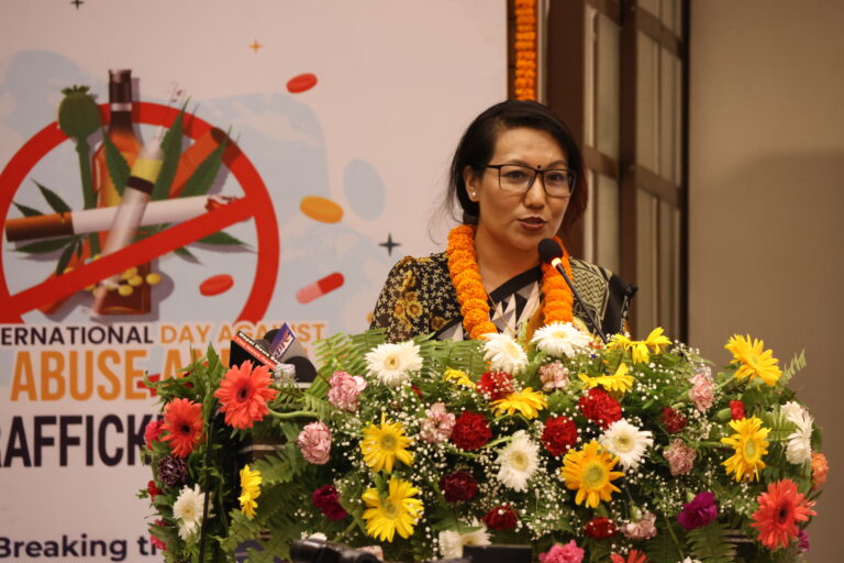 ललितपुरमा लागु औषध एवं ओसारपसार विरुद्धको अन्तर्राष्ट्रिय दिवसको अवसरमा