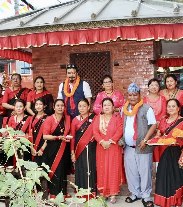हरितपार्क, दामोदर मार्गमा आयोजित श्री गणेश मन्दिर उत्सव कार्यक्रम