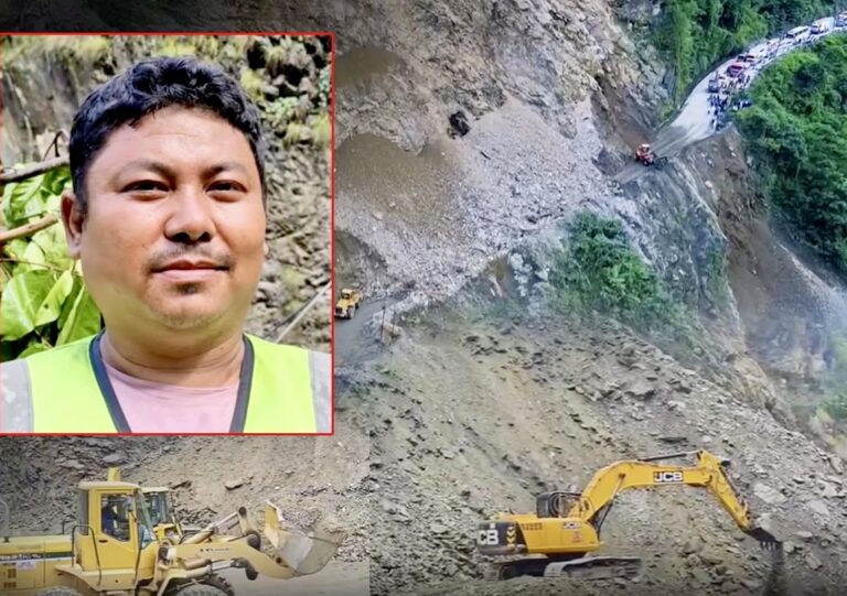 लाखौं यात्रुका लागि भगवान् बनेका एक्साभेटर चालक कमलेश चौधरी