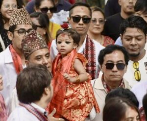 इटुम्बहालकी आर्यतारा शाक्य नवकुमारीको रूपमा आसन ग्रहण