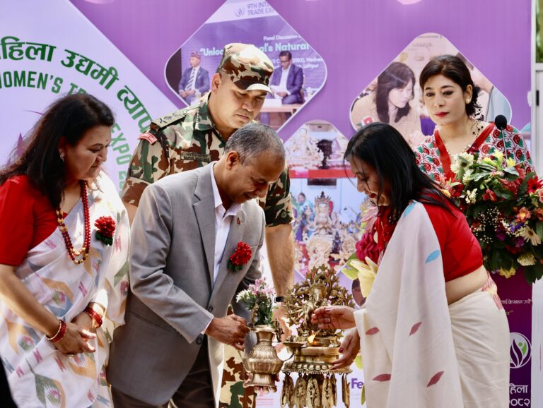 ९औं अन्तर्राष्ट्रिय महिला उद्यमी व्यापार मेला २०२६ सुरु, महिला उद्यमशीलता प्रवर्द्धनमा जोड