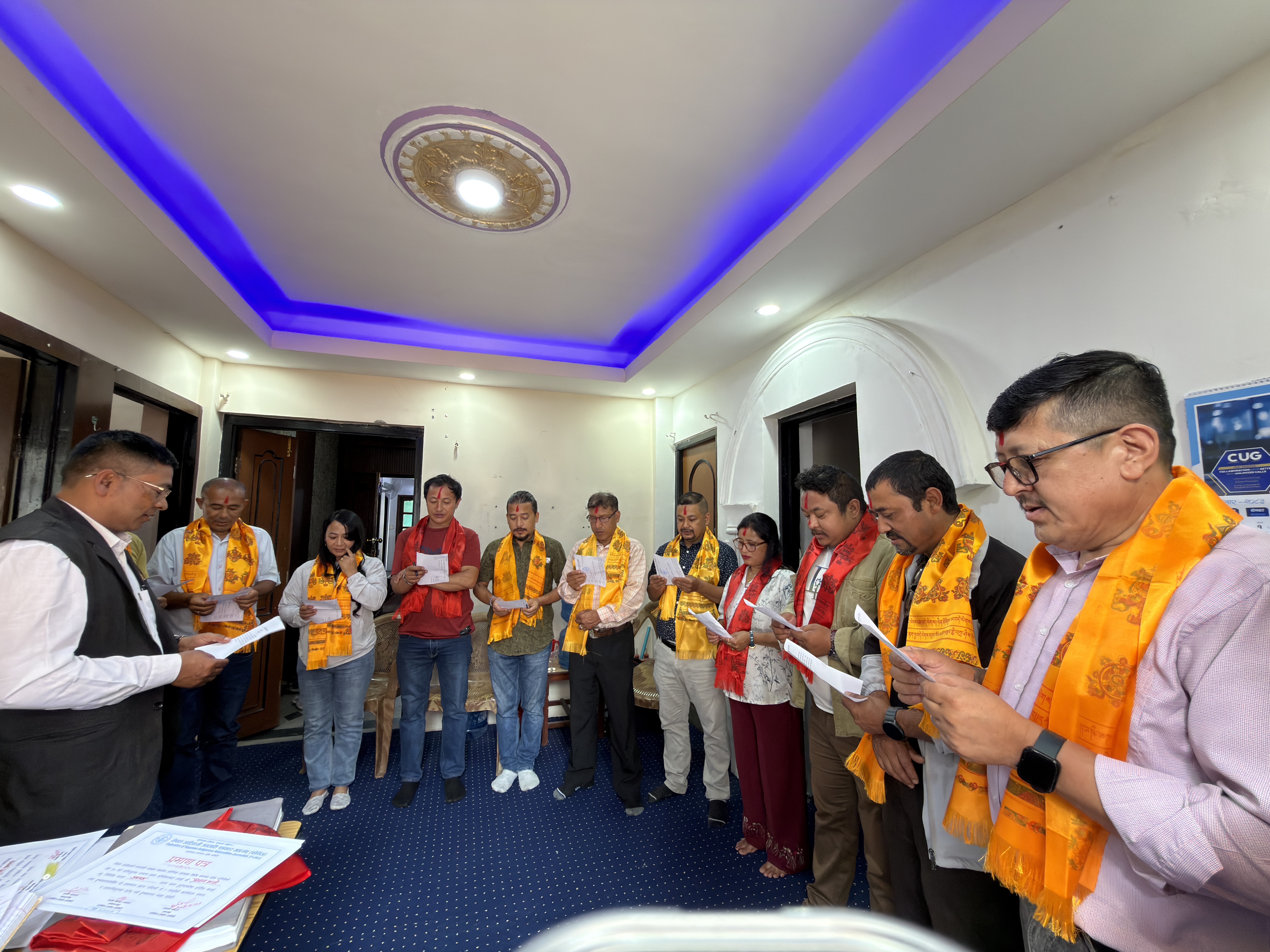 फोनिज उपत्यका समन्वय समितिको नयाँ नेतृत्वद्वारा शपथ ग्रहण, प्रशान्त मालीको अध्यक्षतामा १९ सदस्यीय समिति गठन