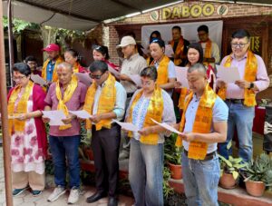 नेवाः पत्रकार राष्ट्रिय दबू यल कचाय् मञ्जु बज्राचार्य सर्वसम्मतिया अध्यक्ष पदय् नायः