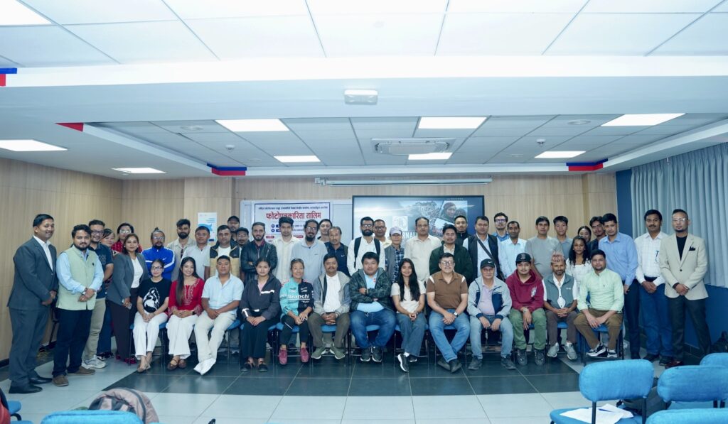 एनएफपिजे नेपालद्वारा तीनदिने फोटोपत्रकारिता तालिम सञ्चालन