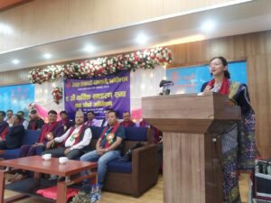 डाक्टर तोसिमा कार्की: “मालपोत र यातायात कार्यालयमा हुने भ्रष्टाचार अन्त्य गर्न लेखापढी व्यवसायीले भूमिका खेल्नुपर्छ” ललितपुर, असार २७ — ः प्रतिनिधिसभा सदस्य डा. तोसिमा कार्कीले मालपोत र यातायात कार्यालयमा हुने भ्रष्टाचार अन्त्यका लागि लेखापढी व्यवसायीहरूले सकारात्मक र जिम्मेवार भूमिका खेल्नुपर्ने बताउनुभएको छ।