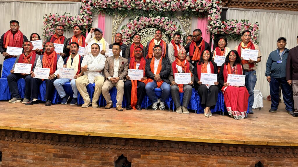 ललितपुर उद्योग वाणिज्य संघको अध्यक्षमा भूमि नन्दन कर्माचार्य निर्वाचित